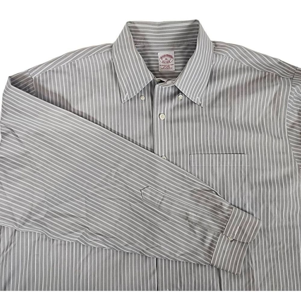 Brook Brothers Long-Sleeve Button-up Dress Shirt Men's Size XL